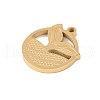 Ion Plating(IP) 304 Stainless Steel Pendants STAS-C108-17G-2