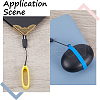 Gorgecraft 32Pcs 8 Colors Silicone Pendant FIND-GF0005-87A-5