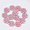Resin Rhinestone Cabochons X-CRES-T012-04C-1