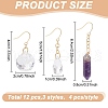 304 Stainless Steel Dangle Earrings EJEW-GO00001-2