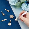 Gorgecraft 5Pcs 5 Style Brass Fourtain Pen Nibs FIND-GF0003-63-4