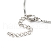 Tarnish Resistant 316 Surgical Stainless Steel Box Chains Bracelet Making X-AJEW-JB01065-4