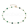 Nuggets Natural Gemstone Beaded Necklaces NJEW-JN03188-2