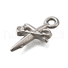 304 Stainless Steel Pendant Rhinestones Setting STAS-C119-20P-2
