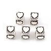 Alloy European Beads TIBE-S319-141AS-RS-1