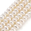 Natural Cultured Freshwater Pearl Beads Strands PEAR-C003-37-2
