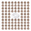 100Pcs 8mm Natural Smoky Quartz Round Beads DIY-LS0002-06-1