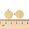 304 Stainless Steel Pendants STAS-R168-13G-3