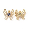 Brass Micro Pave Cubic Zirconia Pendants ZIRC-I063-43G-01-1