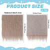 Faux Fur Squares Fabric BJEW-WH0515-11C-2