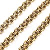 PVD Vacuum Plating 304 Stainless Steel Cable Chain CHS-H026-07B-G-1