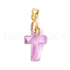 Transparent Acrylic Pendants PALLOY-JF03998-02-3