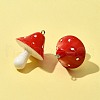 10Pcs Opaque Resin Pendants RESI-FS0001-63-2