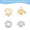 Unicraftale 120Pcs 2 Colors 304 Stainless Steel Spacer Beads STAS-UN0052-32-2