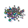 Mega Pet Rack Plating Rainbow Color 304 Stainless Steel Beads FIND-MP0001-07-3