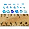 AB Color Plated Glass Bugle Beads SEED-FS0001-22-7