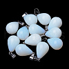 Teardrop Opalite Pendants X-G-Q435-05-1