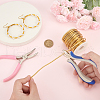 10M Round Brass Wires CWIR-WH0007-18G-3