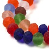 Transparent Glass Beads Strands X-EGLA-A034-M10mm-63-3