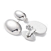 Non-Tarnish 304 Stainless Steel Stud Earrings EJEW-C062-06P-1