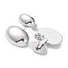 304 Stainless Steel Stud Earrings EJEW-C062-06P-1