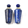 Gemstone Perfume Bottle Pendants G-L623-09G-2