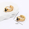 Stylish Stainless Steel Heart Hoop Earrings OG7972-5