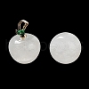 Natural Quartz Crystal Pendants G-P499-01G-15-4