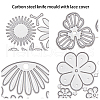 CRASPIRE Frame Carbon Steel Cutting Dies Stencils DIY-CP0001-10-6