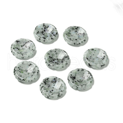Mother's Day Gifts Natural Sesame Jasper Worry Stones G-E586-01E-1