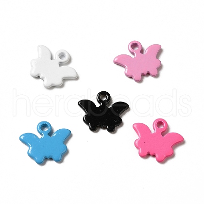 Spray Painted 201 Stainless Steel Charms STAS-I672-21-1