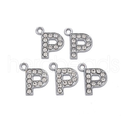 Alloy Pendants ALRI-N039-001P-RS-1
