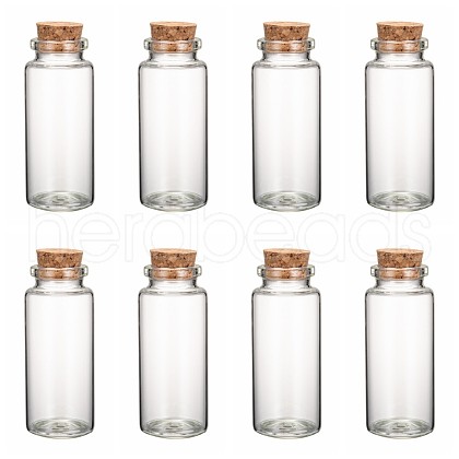 Glass Jar Glass Bottles Bead Containers AJEW-S074-02G-1