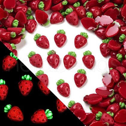 Luminous Resin Decoden Cabochons RESI-K036-29I-1