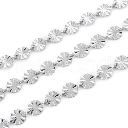 Tarnish Resistant Handmade 304 Stainless Steel Link Chains CHS-M004-11P-1