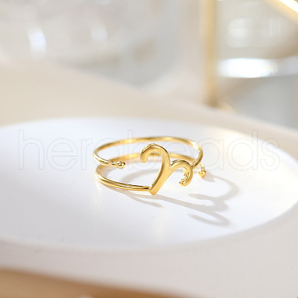Twelve Constellations 925 Sterling Silver Finger Rings FS-WGD38E8-02-1