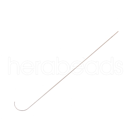 201 Stainless Steel Bented Beading Needles TOOL-WH0125-33B-1-1