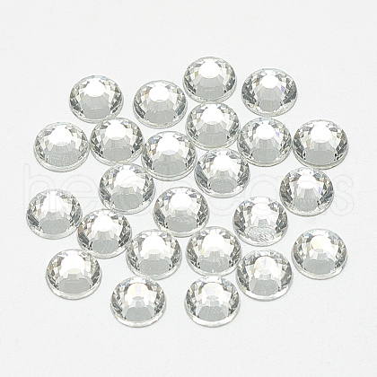 Flat Back Glass Rhinestone Cabochons RGLA-T090-SS40-01-1