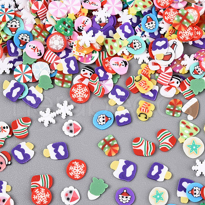 Handmade Polymer Clay Cabochons CLAY-N013-01B-1