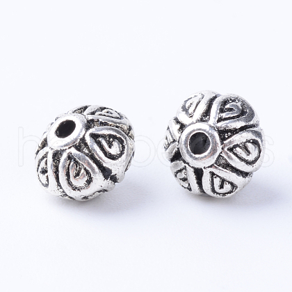 Tibetan Style Alloy Beads TIBE-Q063-114AS-NR-1
