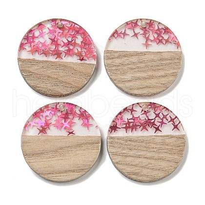 Wooden Pendants FIND-B042-13D-1