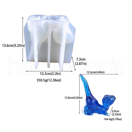 DIY Silicone Dragon Shape Holder Molds PW-WG64730-01-1