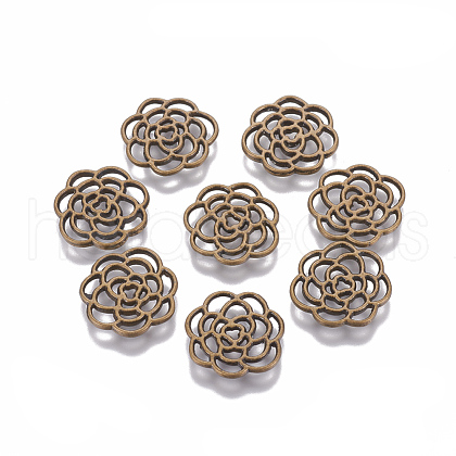 Tibetan Style Alloy Chandelier Component Links TIBEP-R346-40AB-NR-1