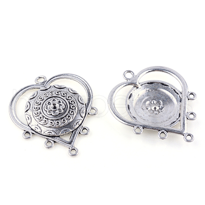 Tibetan Style Alloy Chandelier Components TIBE-Q054-08AS-NR-1