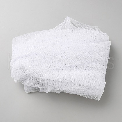 Polyester Silver Point Fabric AJEW-WH20006-90A-1