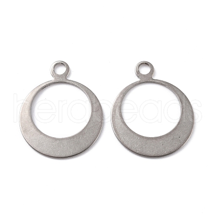 Tarnish Resistant 201 Stainless Steel Pendants STAS-K217-49B-1