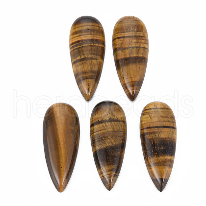 Natural Tiger Eye Cabochons G-N326-123A-1