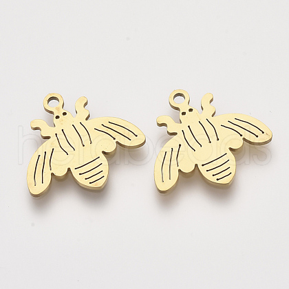 201 Stainless Steel Pendants X-STAS-S110-052G-1