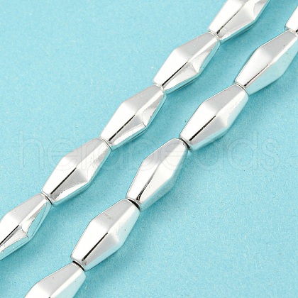 Electroplated Synthetic Non-magnetic Hematite Beads Strands G-Z032-H02-09S-1