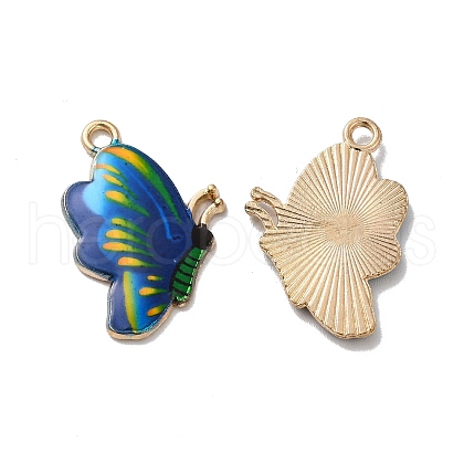 Alloy Enamel Pendants ENAM-D043-03G-04-1